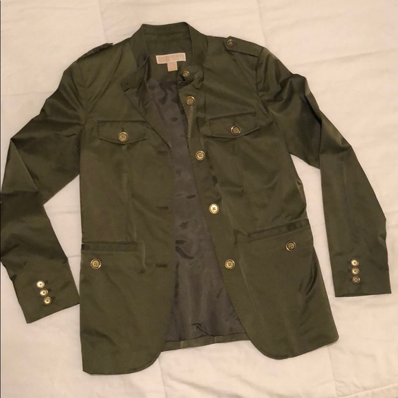Michael Kors Jackets & Blazers - Michael Kors Army Green Jacket